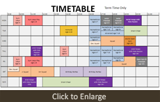 Timetable - Click to enlarge